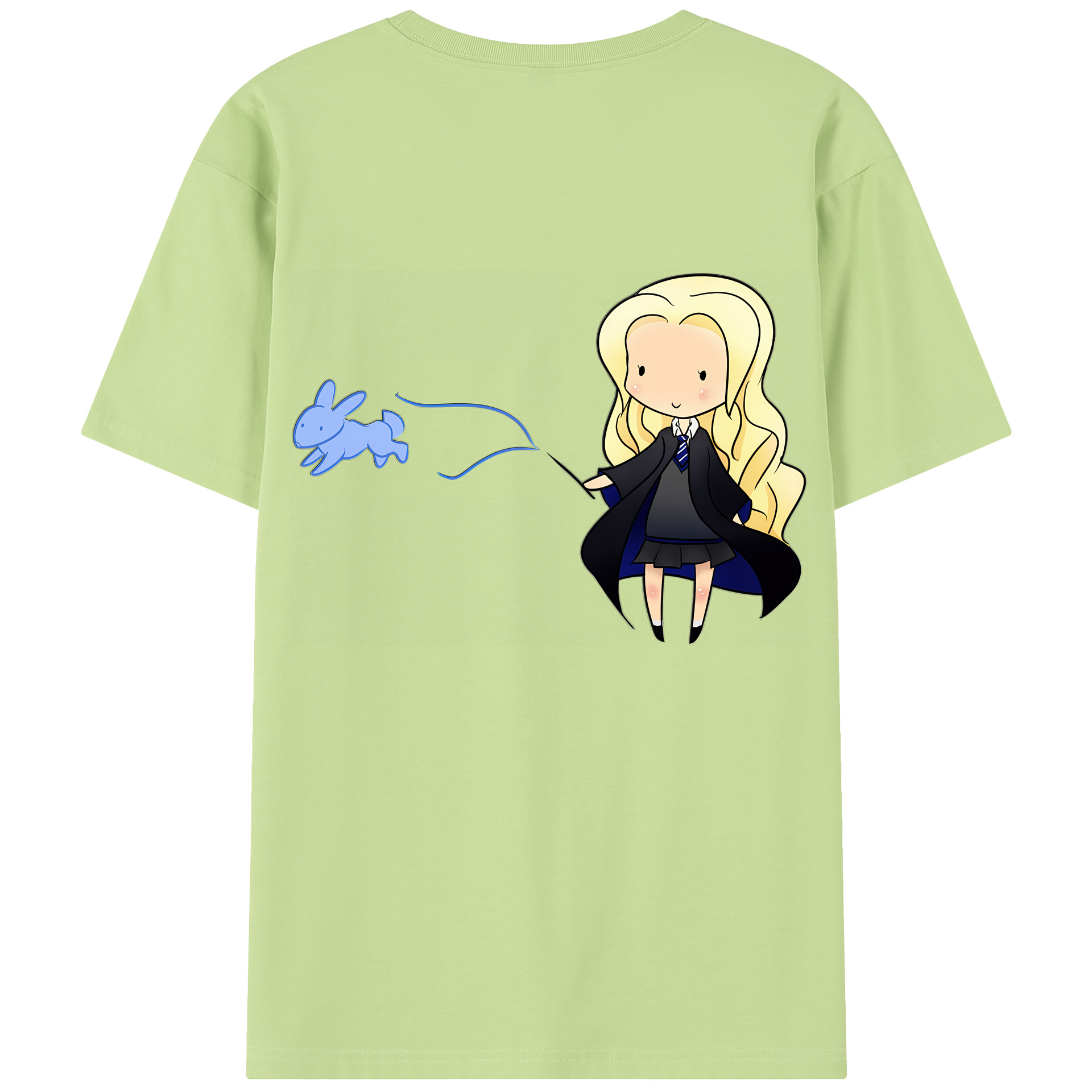 （画像用） Harry Potter ハリー・ポッターシリーズ 綿100％半袖Tシャツ（背面プリント）